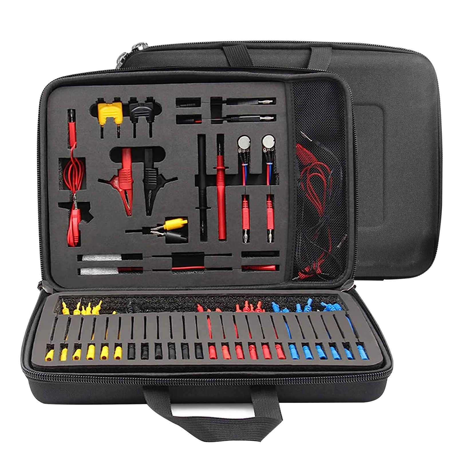 

Test Lead 92-Piece Multimeter Leads Kit Leads Electrician Test Leads Kit Professional Car Engine Repair Tools with Probes