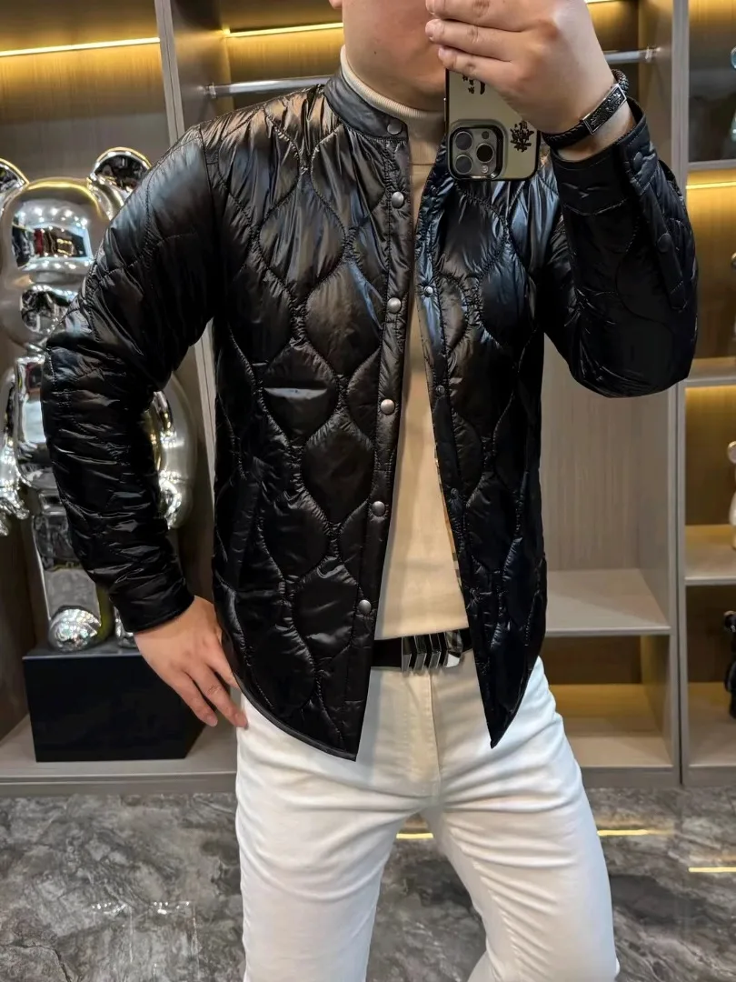 

Высококачественная мужская осенне-зимняя куртка Jaet New Sle National Trend Personali, крутая верхняя одежда Stand Fit Long Sve Antibact...