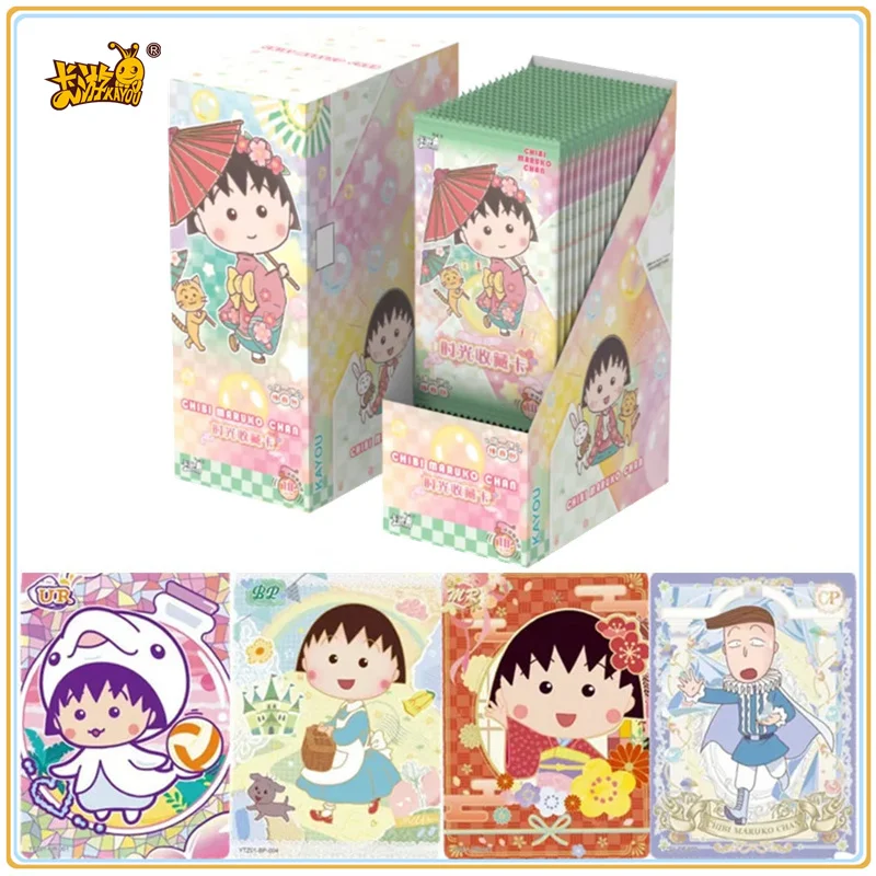 

KAYOU Original Chibi Maruko-chan Anime Card Time Collection Card Innocence Pack BP Rare Character Game Card Toy Christmas Gift