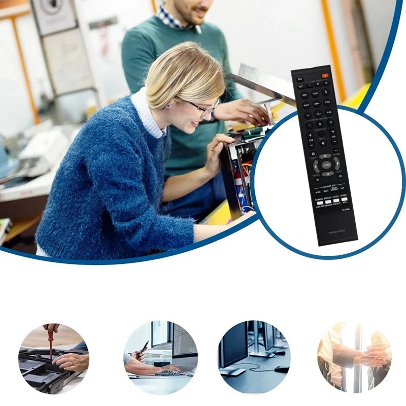 Replace FSR145 ZR15250 Remote Control for MusicCast Sound Bar Remote Control FSR145 ZR15250 YSP-5600 YSP-5600BL