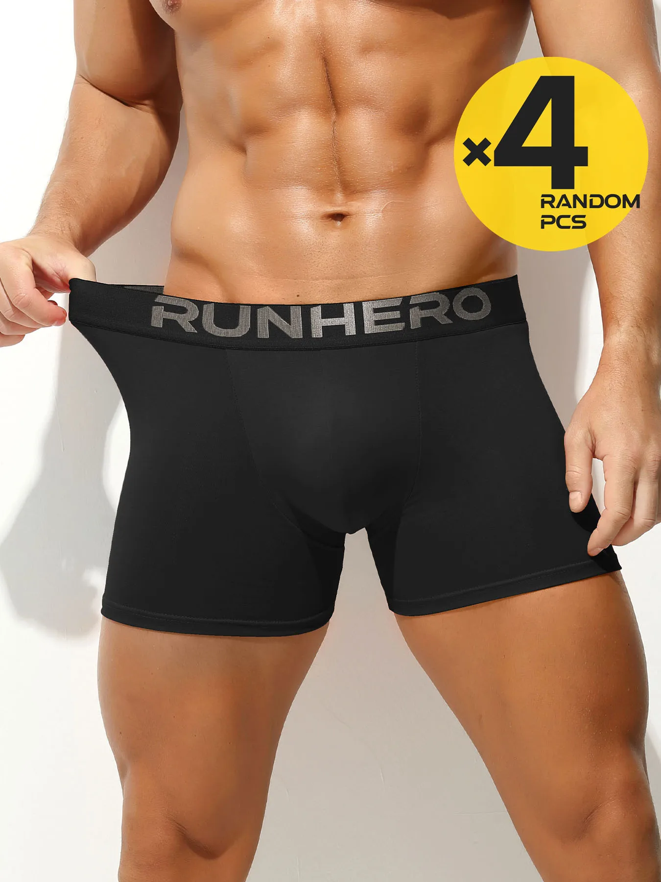 

Men Underwear Sexy Butt Lifter Enlarge Pad Underpants Removable Pad Boxer Butt-Enhancing Trunk Shorts Male Panties 3pc 4pc