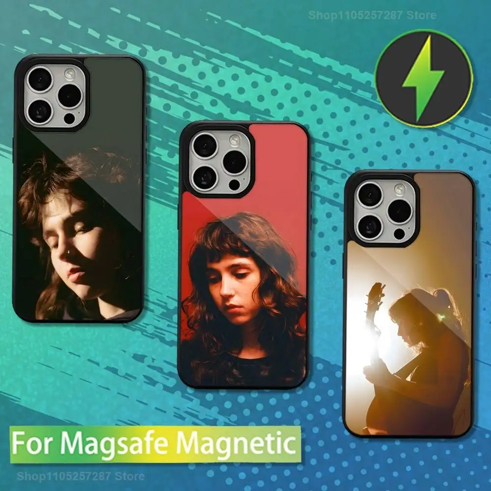 

Подвески Singer C-Clairo C для iPhone 15,16,17,14, Plus,12, Pro, Mini, 13, Max,11, для Magsafe, магнитный чехол для беспроводной зарядки