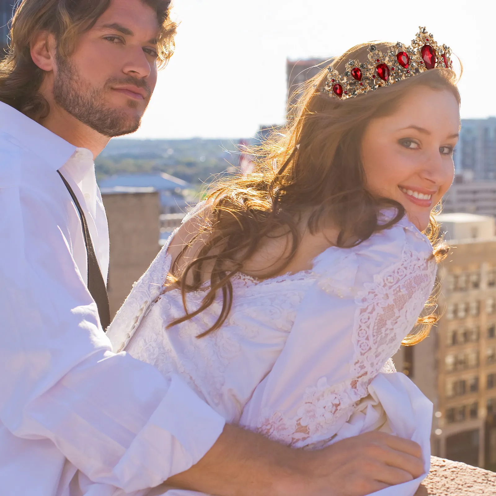 

Rhinestone Crystal Bridal Crown Tiara Small Comb Wedding Headdress Bridal Hair Accessories Party Headpiece for Women