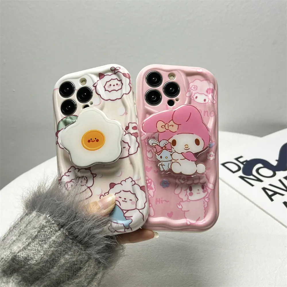Pink Lamb Phone Case For Xiaomi Mi 14 13T 12T 11 Lite 5G NE 11i 12 13 10T 10i POCO X3 Pro NFC X4 GT X6 X5 F3 F4 Cover image 2