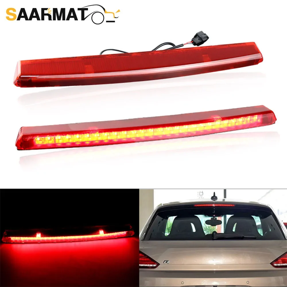 1Pc OEM#1K6945097F Third Brake Light - High Level LED for VW Golf MK5 GTI R32 Scirocco Polo Mk4 (Tail/Stop/Signal)
