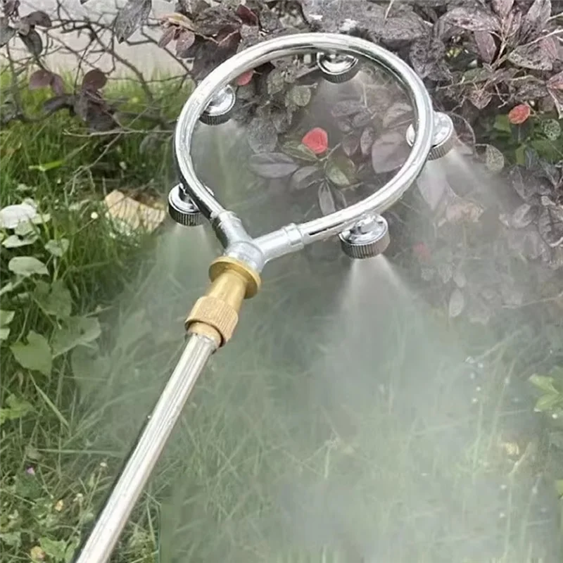 

10PCS M14 Sprinkler Nozzles, 5 Heads, High-Pressure For Electric Garden Sprayers, Provides Superfine Atomization