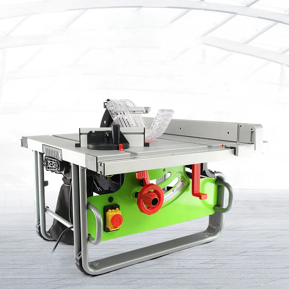 Wood Circular Saw Dust-Free 255MM 1800W Woodworking Electric Cutting Tool Multi-Function Table Saw 10 Inch