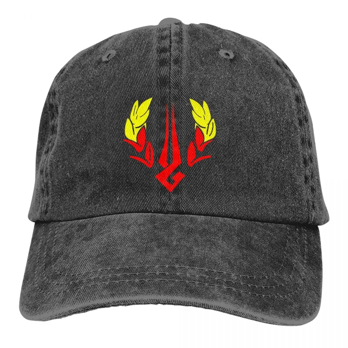 Hades Roguelike Action Role-playing Game Multicolor Hat Peaked Women's Cap Logo Zagreus Personalized Visor Protection Hats