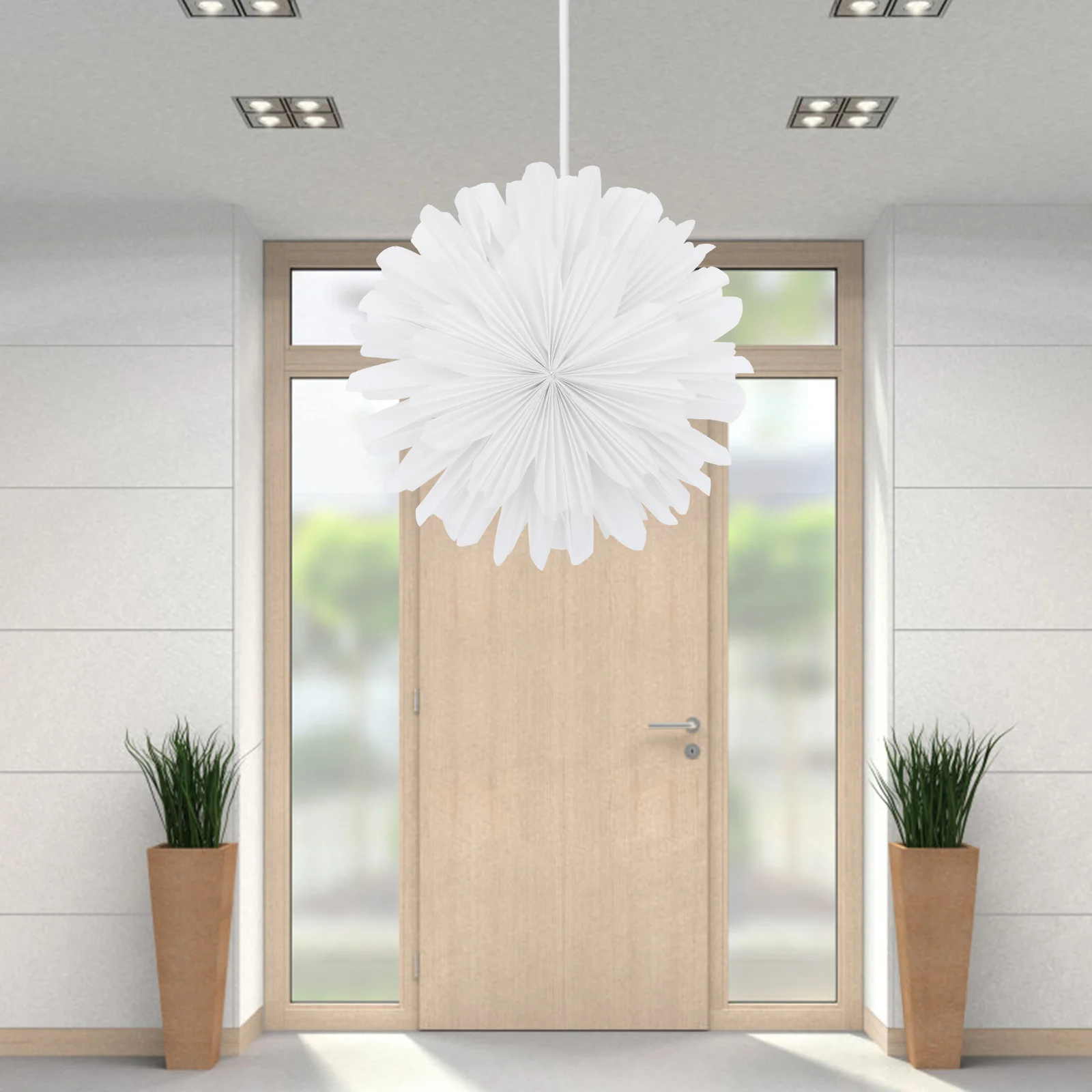 Lampshade Light Shell Decor Ceiling Lights Chandeliers Elegant Spider Protector Home