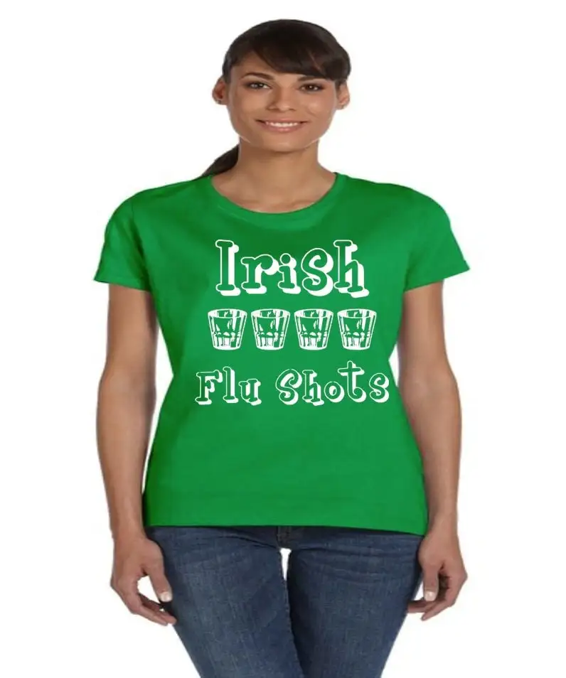 Funny St Patricks Day T shirt Women Ladies Irish Drinking