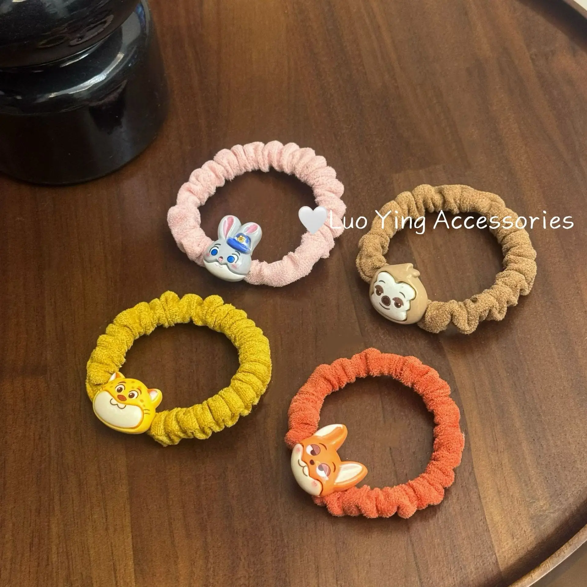 10/50New ل Zootopia2 الشعر حبل الكرتون أنيمي لطيف هيرباند المألوف إكسسوارات الشعر فتاة عطلة هدية الكريسماس #2