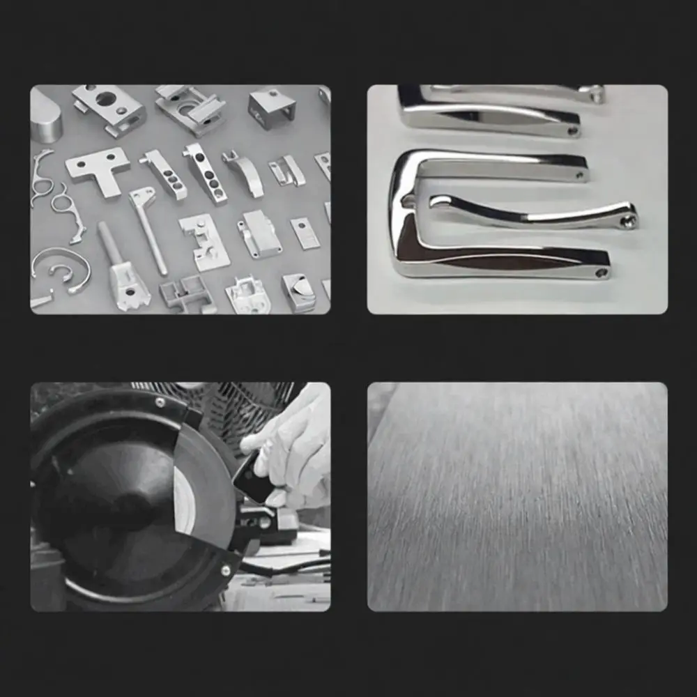 Nylon Fiber Buffing Wheel For Yongpin Metal Abrasive Grinding Disc Stainless Steel Satin Brush Polishing Tool Accessories