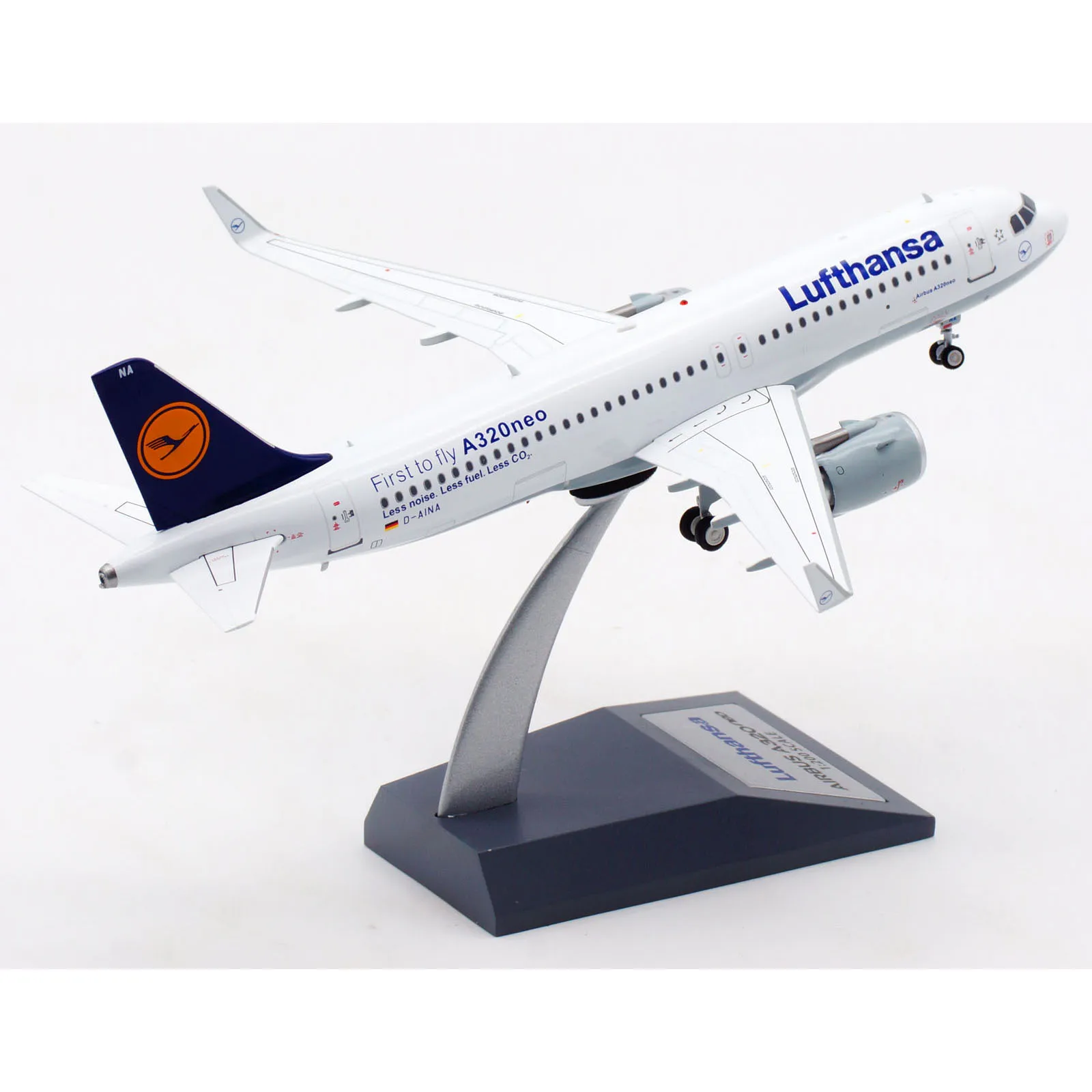 WB2005 سبيكة تحصيل طائرة هدية 1:200 لوفتهانزا الخطوط الجوية "staralli" ايرباص A320neo Diecast الطائرات النفاثة نموذج D-AINA