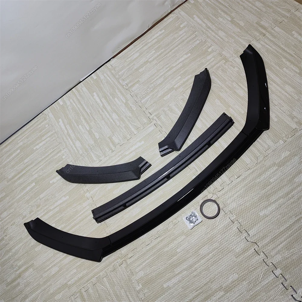 3Pcs Front Bumper Splitter Lip Diffuser Body Kits For Seat Leon 3 MK3 5F TDI TSI ST SC 2012-2016 Tuning ABS Spoiler Accessories view 4