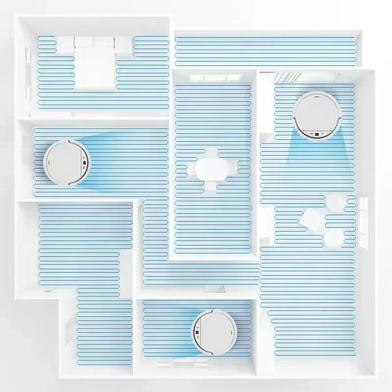 미 로봇 진공 청소기 앱 및 음성 제어 기능으로 바닥 및 카펫 청소, 자동 충전 가정용 도구