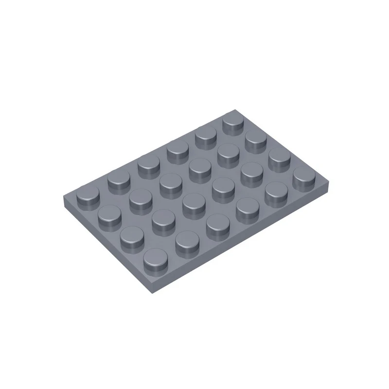 Gobricks GDS-520 Plate 4 x 6 compatible with lego 3032 pieces of children\'s toys Assembles Particles Moc Parts