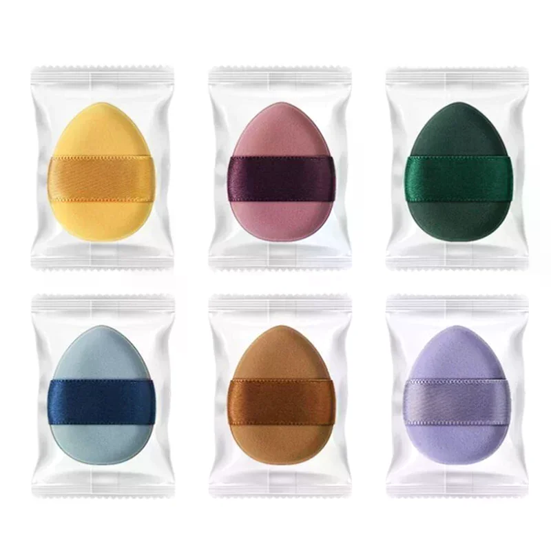 كريم أساس صغير منتفخ للإصبع، وسادة هوائية صغيرة، إسفنجة بودرة خافي عيوب الوجه، كريم بي بي، أدوات مكياج #6