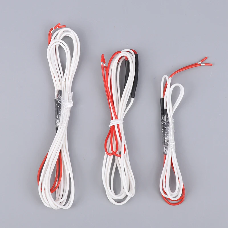 Low-voltage 12V Silicone Rubber Heating Wire For Incubator/Physiotherapy Pad/Electric Vehicle/Car Heating Pad Cable