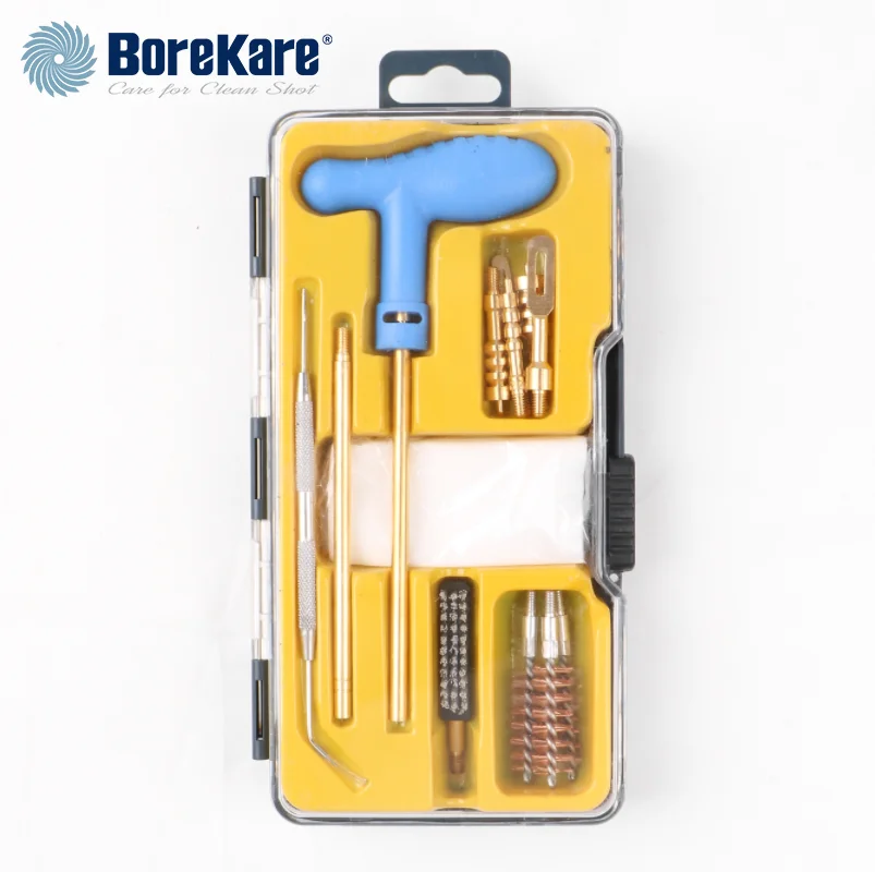 

BoreKare Professional 9mm/.40/.45 Cal Cleaning Kit Supplies In Plastic Case Shooting Accessories