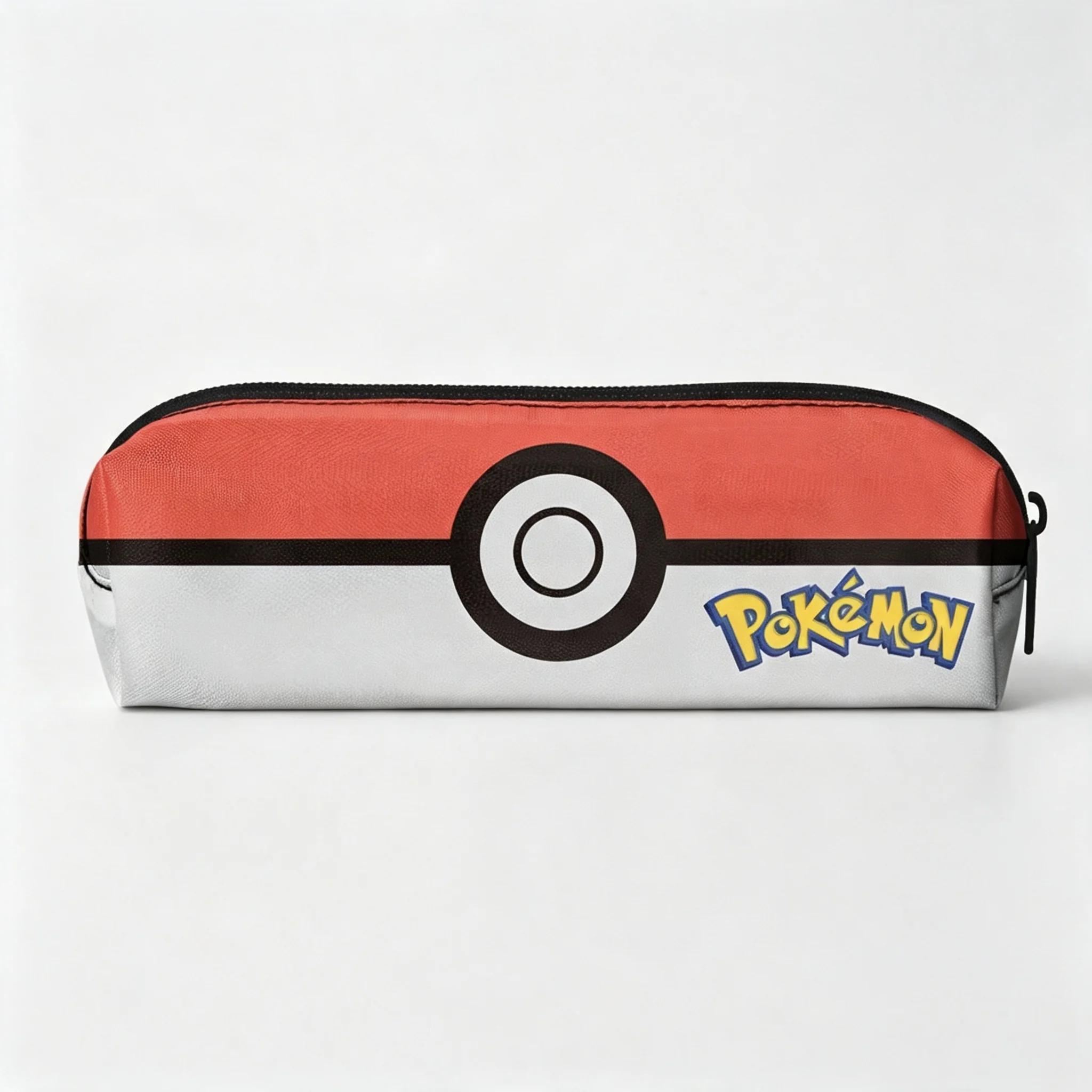 Pokemon Pattern Zipper Stationery Pouch Portable Pen Storage Case For Office Daily Writing Supplies