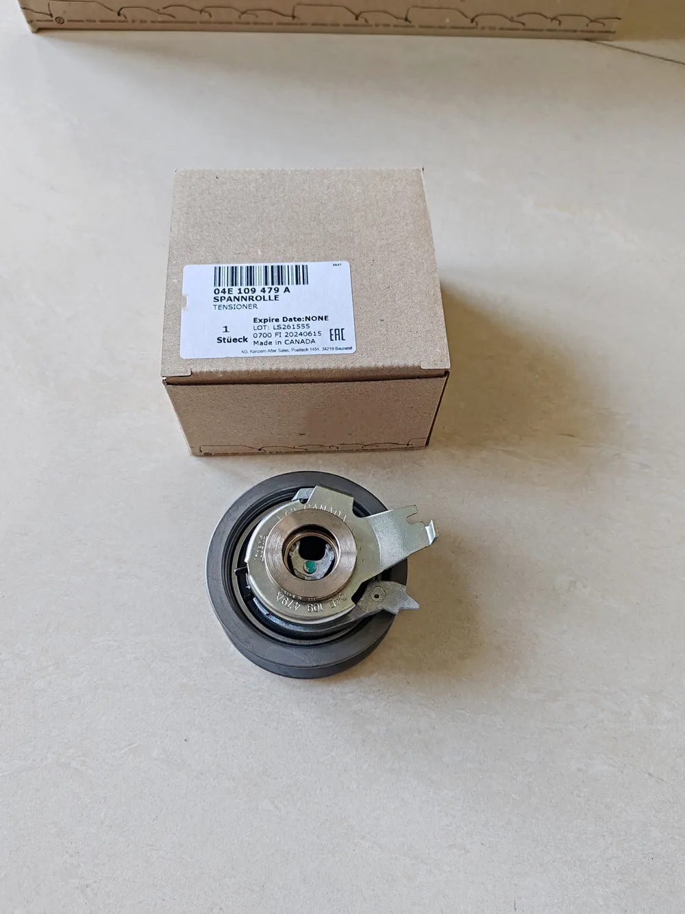 Kit poulie tendeur de distribution OEM, pour Audi Seat Skoda VW 1.0 1.2 1.4 TSI 1.6 04E198119C 04E198119F, nouveauté