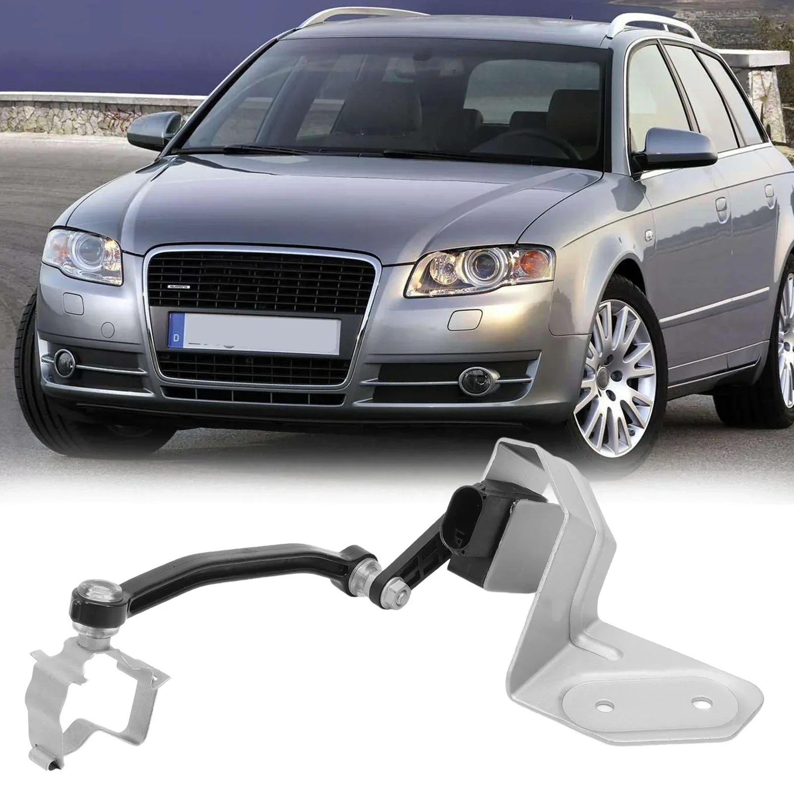 8E0941285J Car Front Level Sensor Headlight Range Adjustment Xenon for Adi A4 B6 B7 Seat Exeo ST