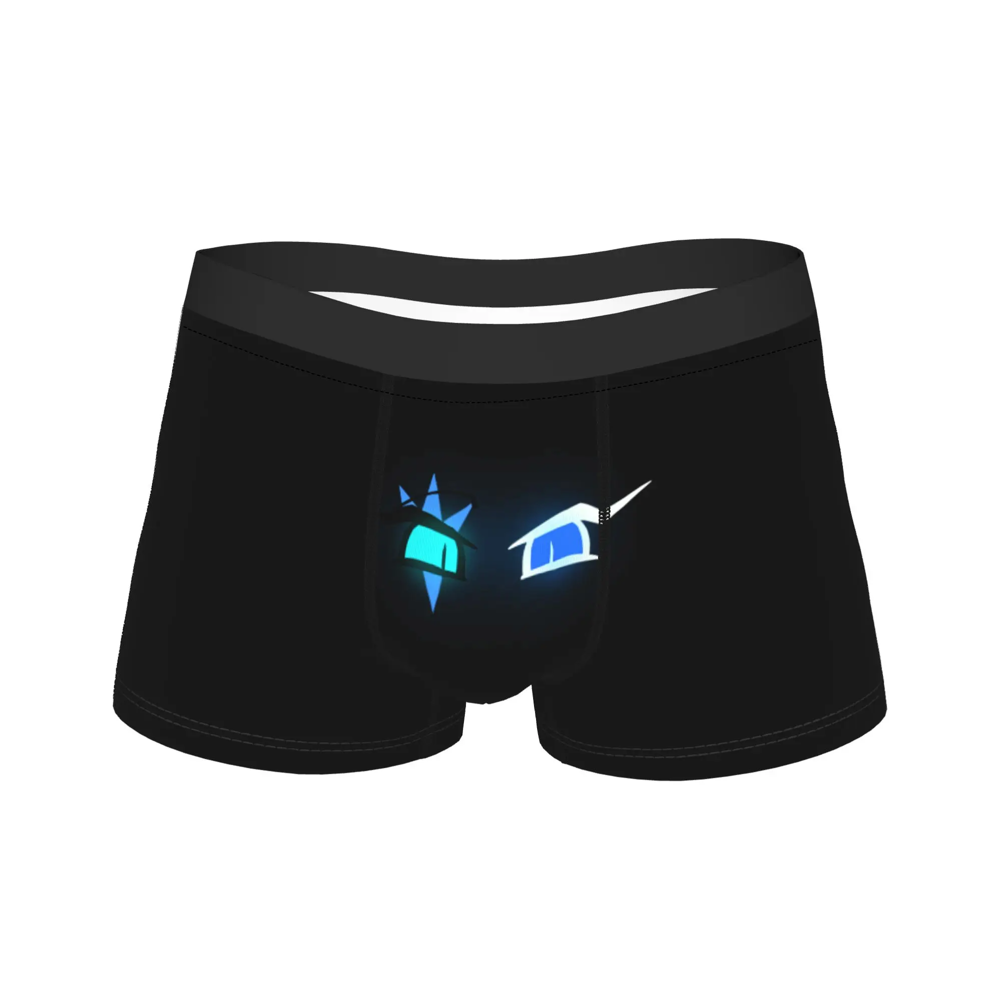 Shadow Milk Cookie Run Kingdom Men Underwear Cute Cartoon Anime Boxer Briefs Shorts Panties Underpants for Male Plus Size