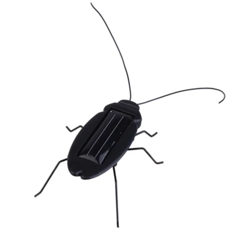 2023 Hot Creative Solar Cockroaches Educational Solar Powered Cockroach Robot Toy Gift Puzzle Funny Solar Toys For Kids