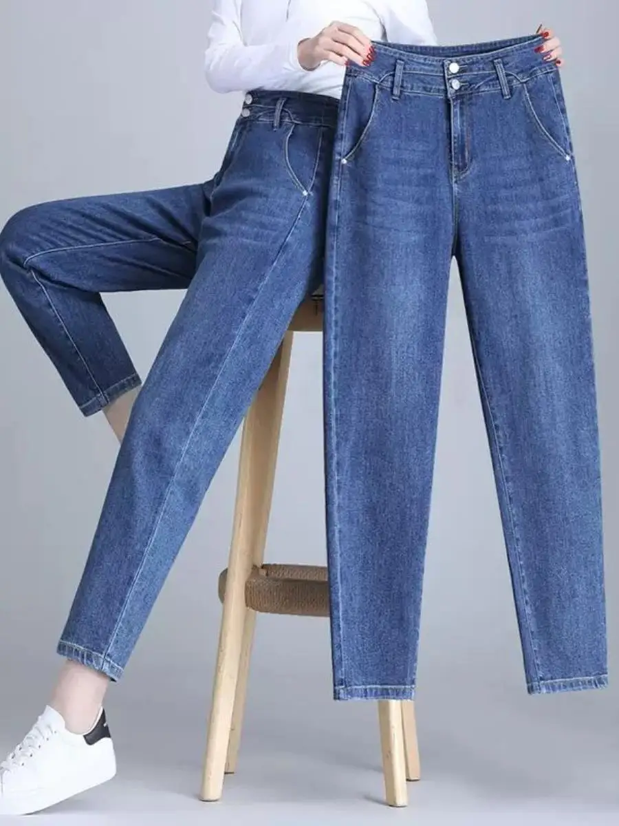 calca-jeans-feminina-harlan-de-cintura-alta-corte-solto-comprimento-7-8-bolsos-estilo-lenco-estilo-executivo-nova-chegada-de-verao