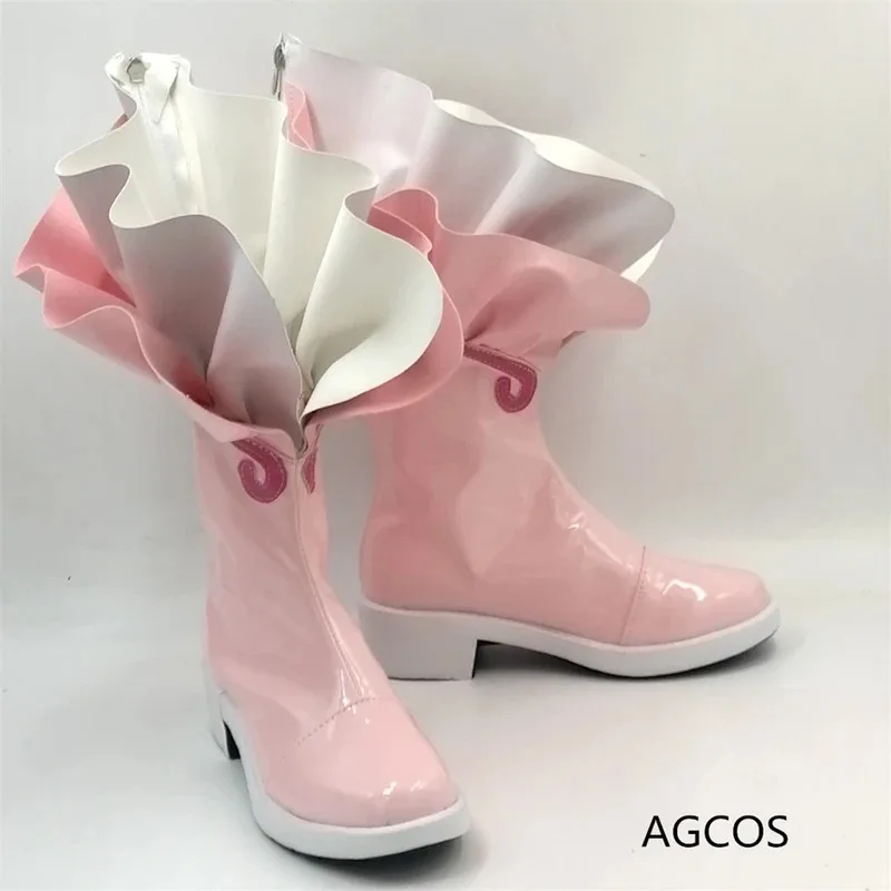 

AGCOS Mermaid Melody Nanami Ruchia Обувь для косплея Женские ботинки для косплея Nanami Luchia