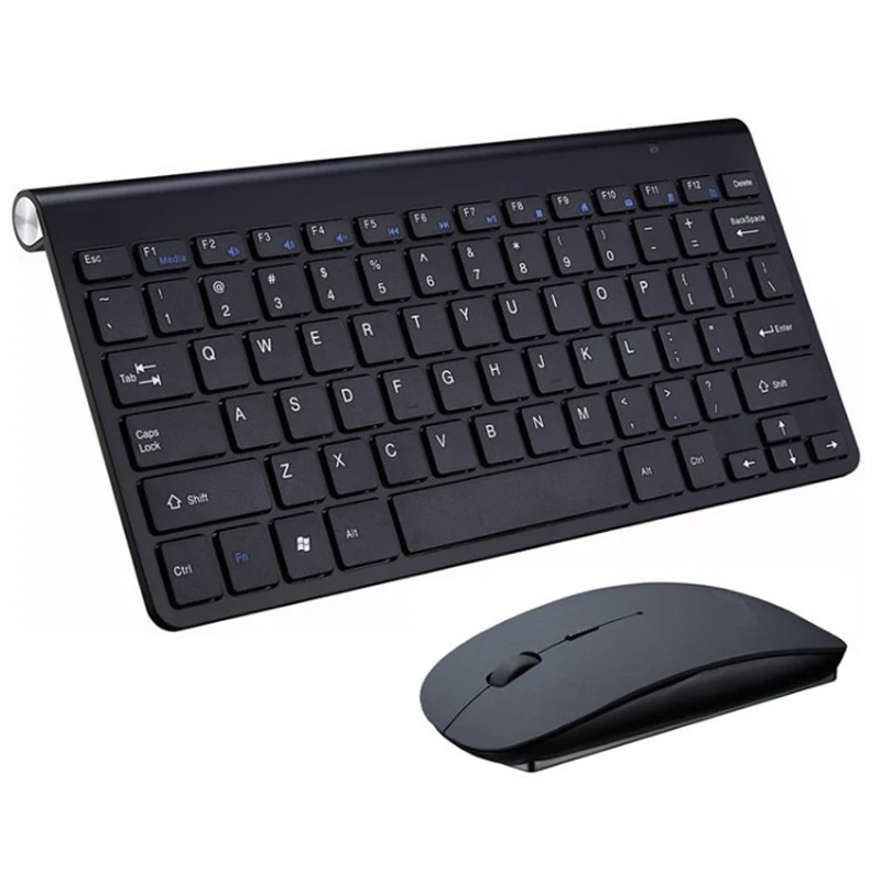 

2.4G Wireless Keyboard Mouse Combo Mini Portable Keyboard Mouse Set for Notebook Laptop Desktop PC Tablet IPad Android Macbook
