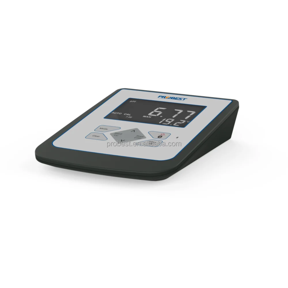 PROBEST 5-Point pH Calibration Benchtop Water Quality Tester - EC/TDS/Salinity/Temp Analyzer with Optional ORP