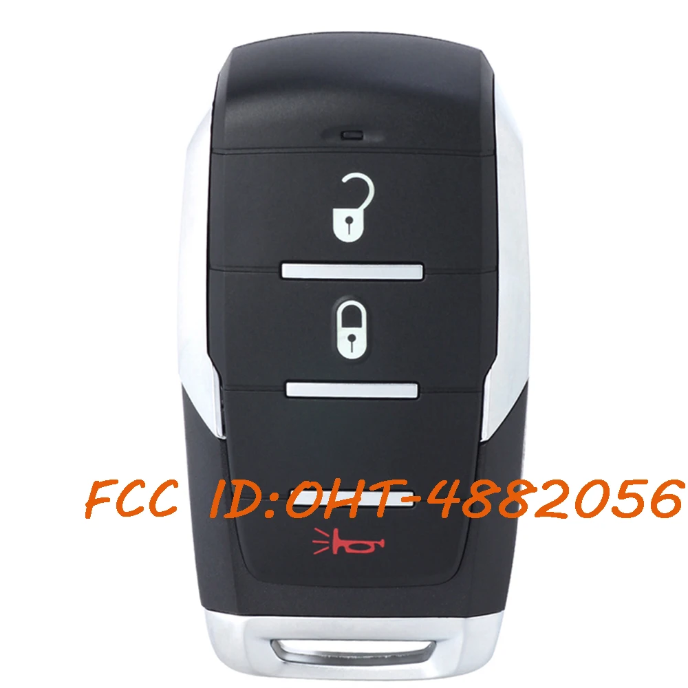 

KEYECU OHT-4882056 Smart Keyless Remote Key Fob for Dodge Ram 1500 Pickup 2019 2020 2021 2022 2023 2024 68291687 68291689