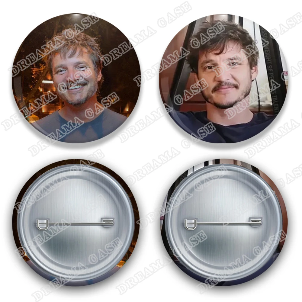 شعبية برنامج تلفزيوني الممثل شارات للمجوهرات اكسسوارات حقيبة ديكور بيدرو باسكال صفيح التلبيب زر بروش دبابيس المشجعين الأصدقاء الهدايا