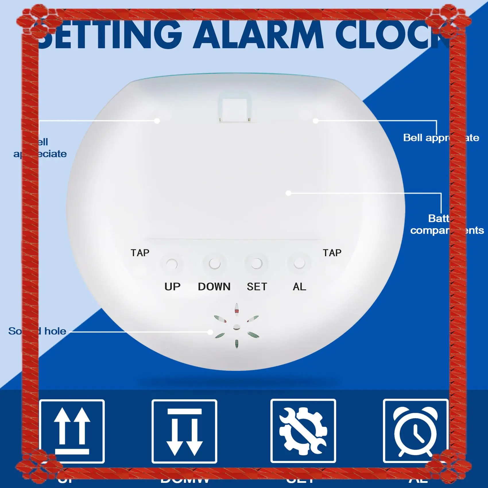 24-Hour Delivery Kids Alarm Clock - Wake Up Light Digital Clock With 7 Colors Changing, Press Control And Snooze Function For Be