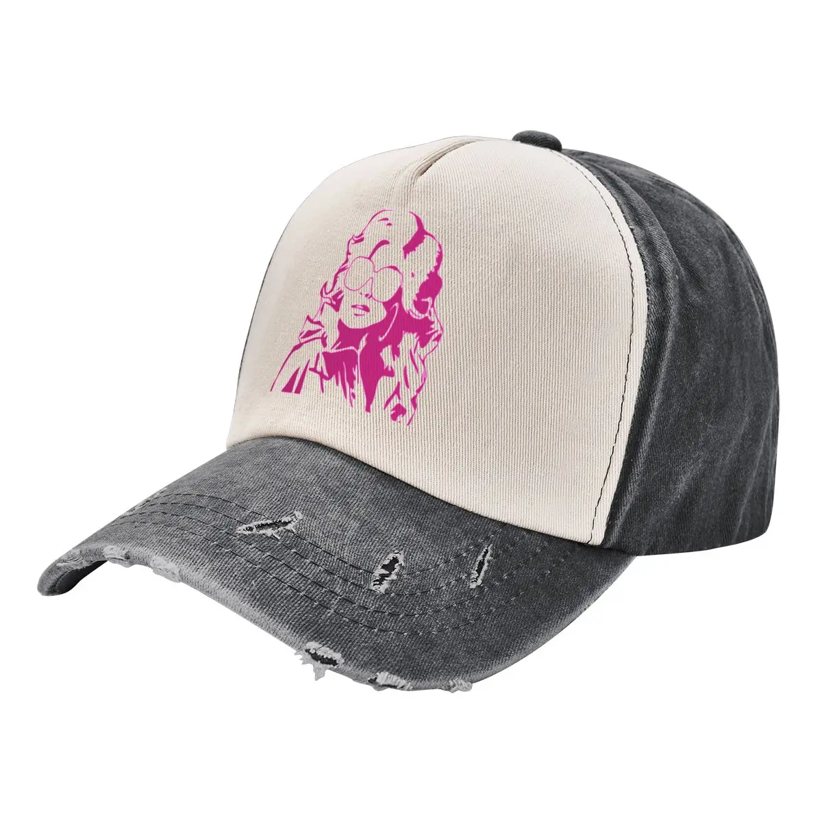 

Dolly Parton Sunnies Outline Baseball Cap summer hat Women's Beach Men's