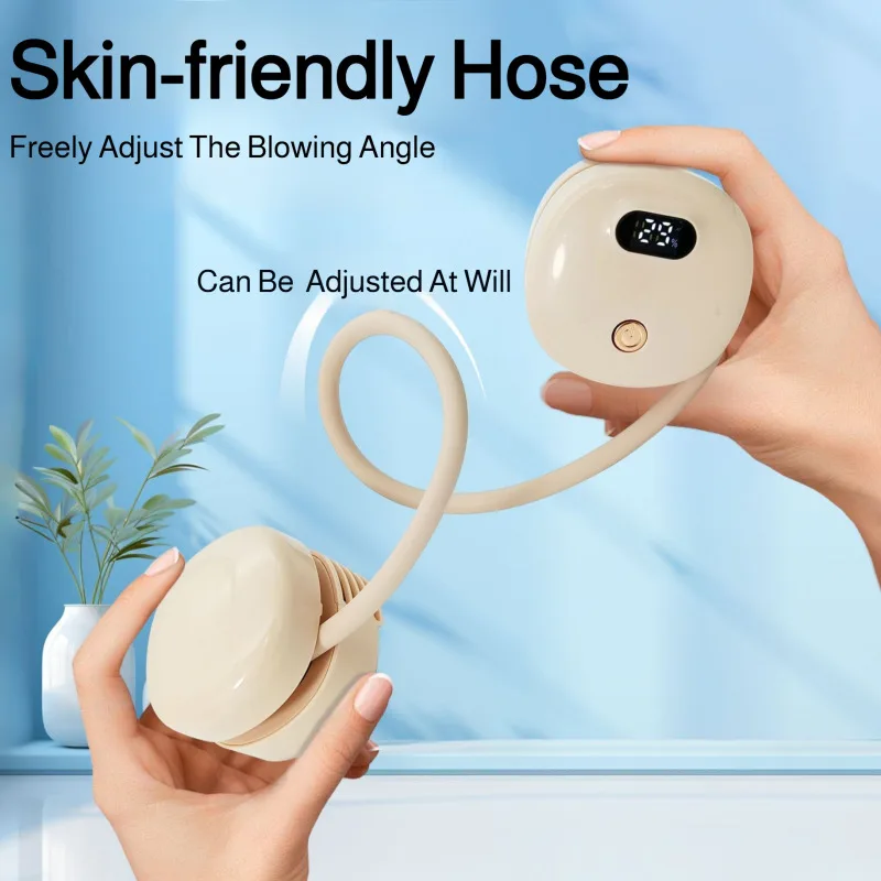 

High-value leafless folding small fan USB rechargeable small fan mini portable large wind fan digita