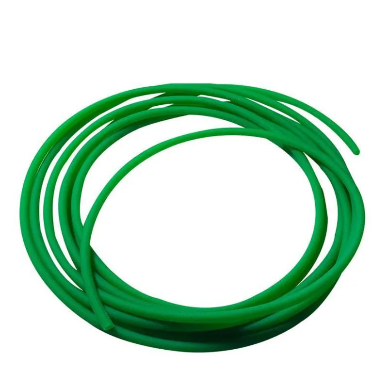 1/2/3/4/5M Groen Solid Pu Ronde Strip Synchrone Riem Strips Rijden Motion transportband Polyurethaan Riemen Diameter 1.5-18Mm