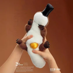 Realistic Platypus High Fidelity Cute Plushie Doll Duckbill Plush Toys Lifelike Animals Simulation Stuffed Doll Kawai Toy Gifts