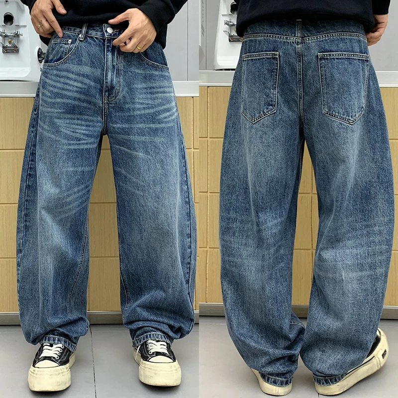 

Новые мужские джинсы New Town Guangzhou: осенне-зимние, прямые, эластичные, повседневные, с низкой посадкой, на шнурке, для активного отдыха, комфортные