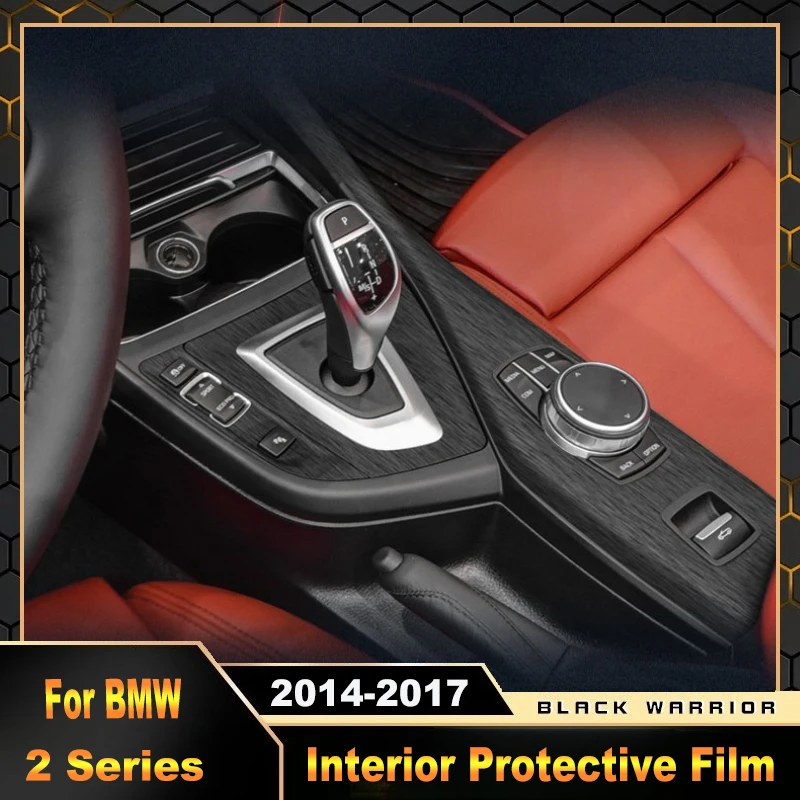 

For BMW 2 Series 2014-2017 Central Control Panel Interior Modified Sticker Protective Film Scratch-Resistant Car Accessories