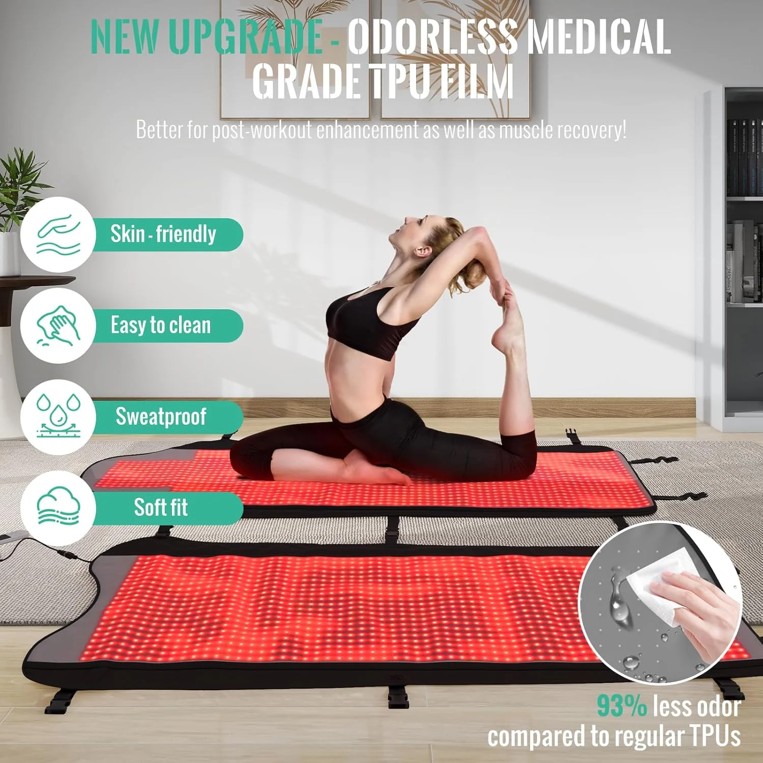 Red Light Therapy Mat, Full Bo - đánh giá và giá Red Light Therapy Mat Full Body