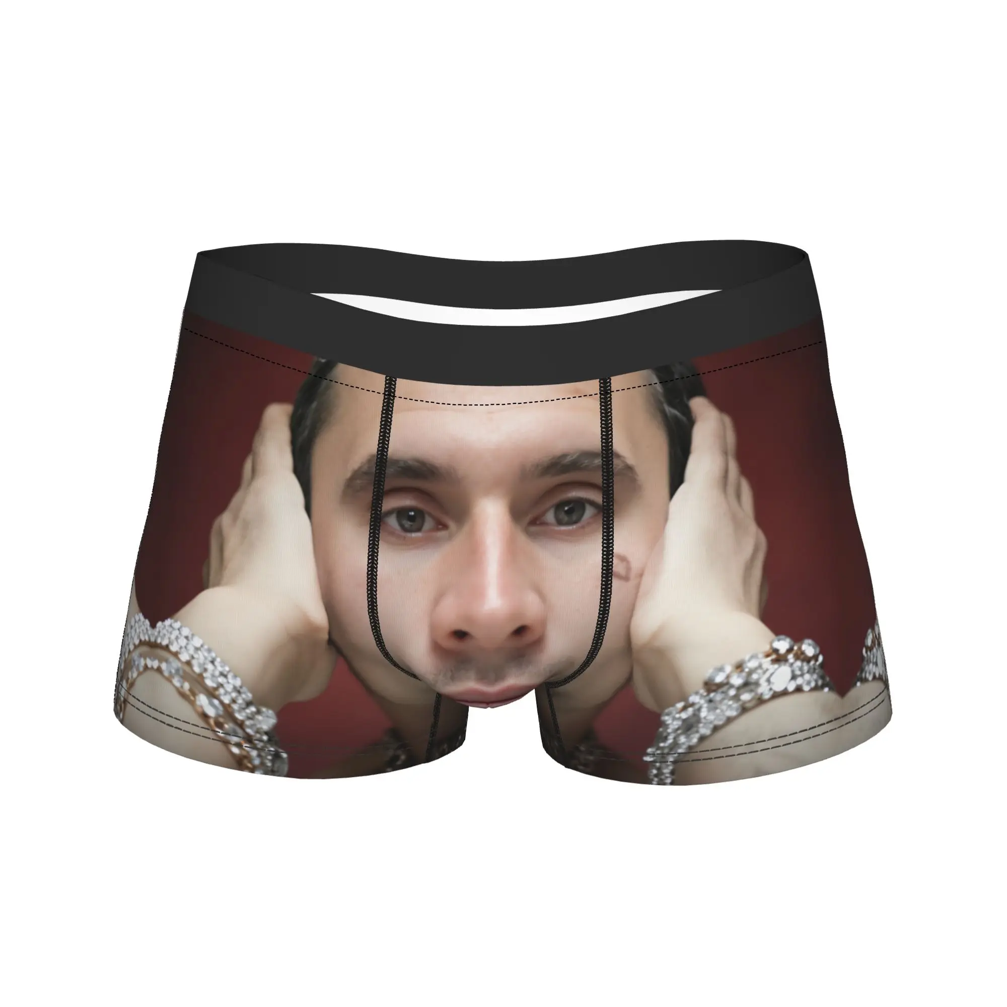Charlie Kirk Underwear  Custom Boxershorts Trenky Man Panties Elastic Shorts Briefs Gift Idea