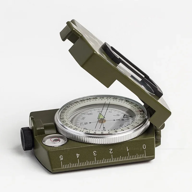 Waterproof High Precision Compass Outdoor Gadget Sports Hiking Mountaineering Professional Military Army Metal Sight