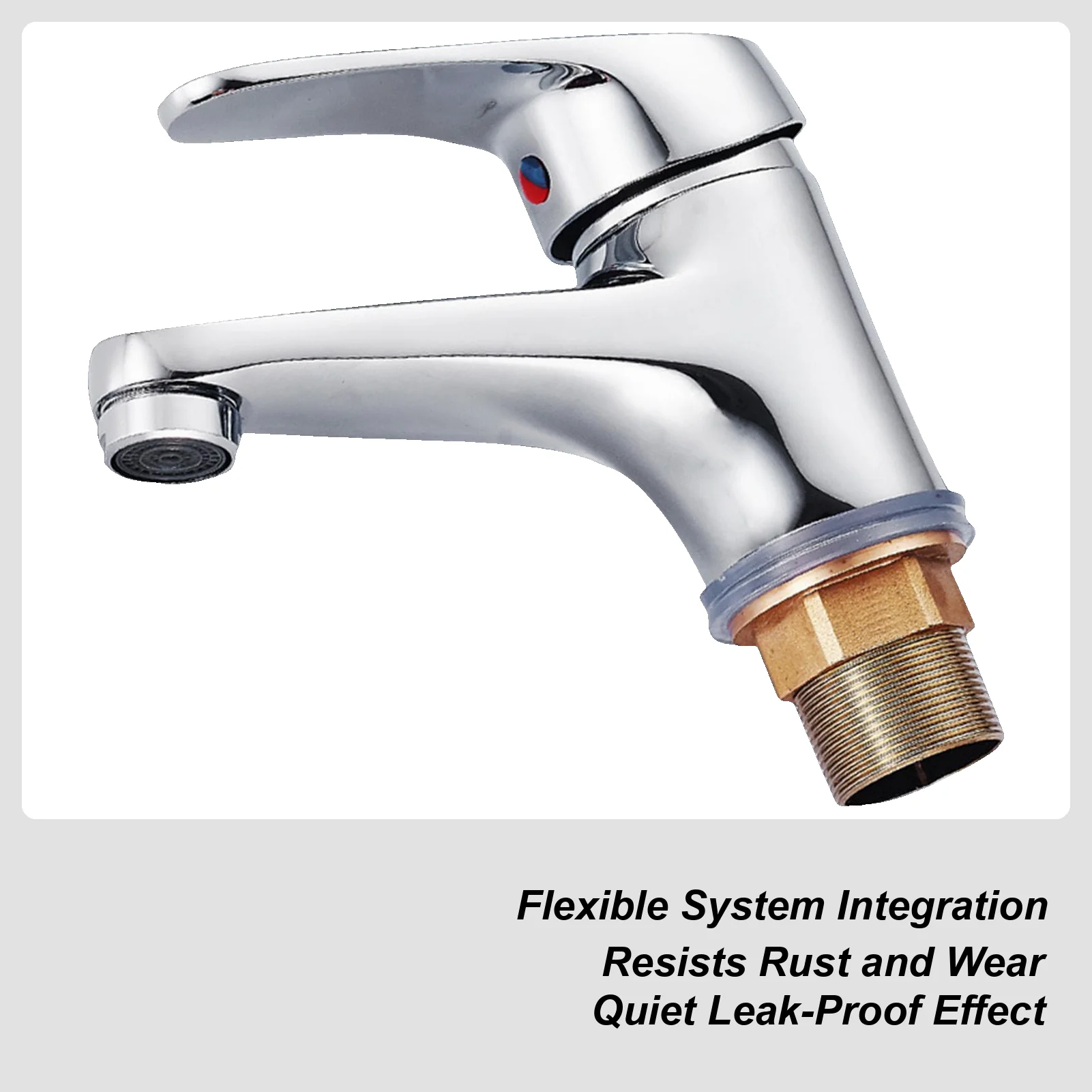 

Смеситель для кухонной раковины, смеситель для раковины в туалете, устройство контроля воды с одной ручкой для подвала, мобильного дома, ресторана, подготовки к зонам