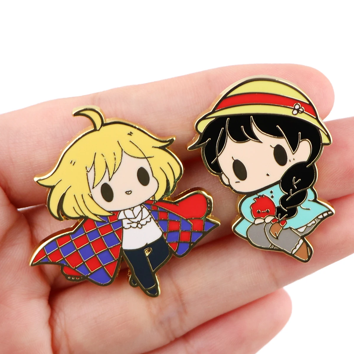 Japanese Anime Figures Pins Cure Cartoon Badges Brooches for Clothing Enamel Pin Metal Badges Jewelry Accessories Gifts for Kids image 3