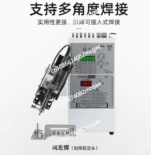 Fully semi-automatic soldering machine, foot operated wire bonding device,USB aviation plug soldering iron,and soldering machine