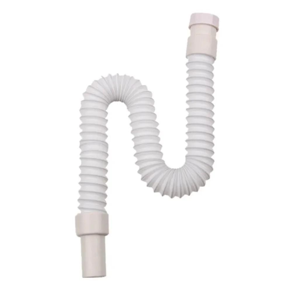 36-79cm Plastic Waste Pipe Stretchable Drain pipe For Basin Sink Trap Waste Pipe Bathroom Kitchen