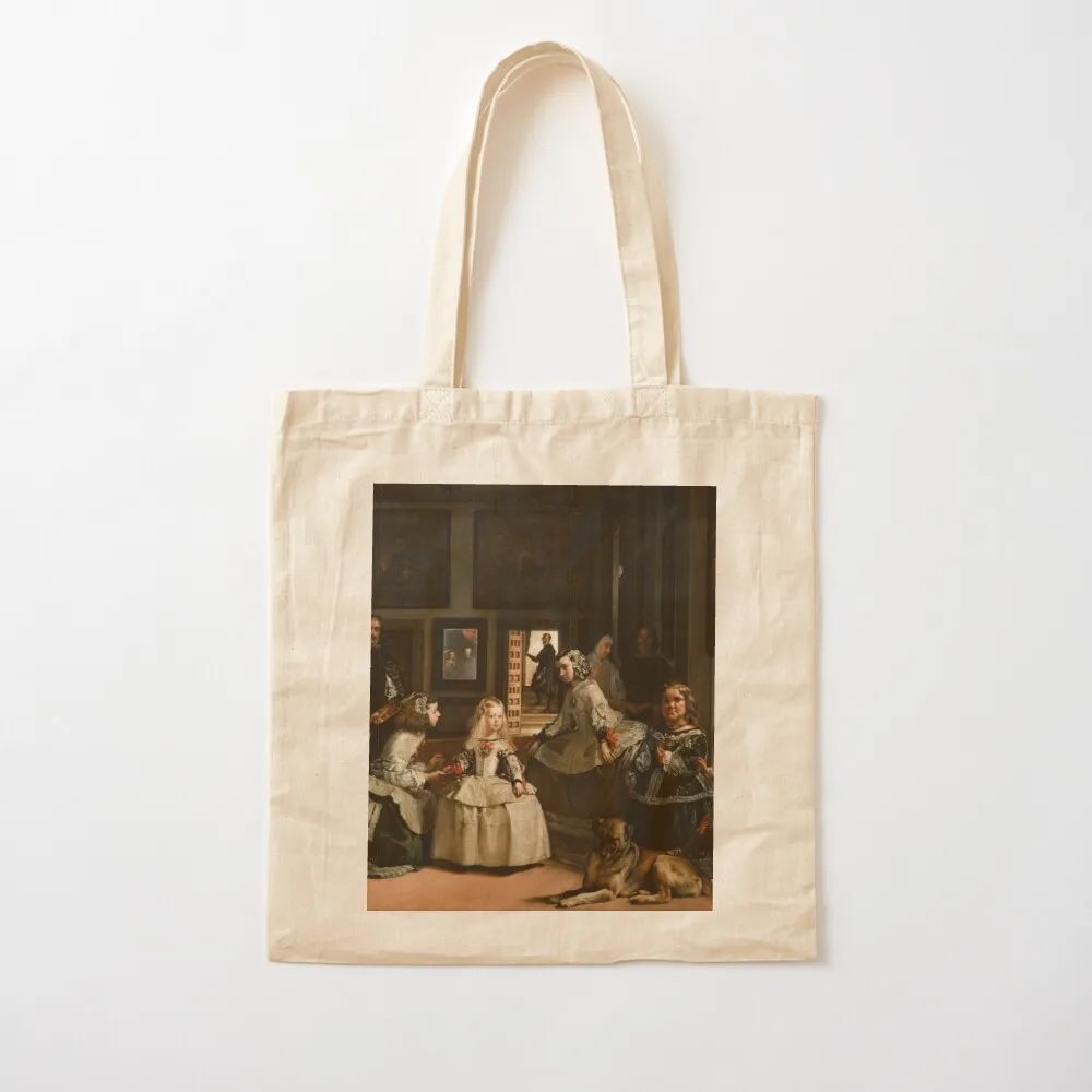 

Las Meninas Diego Velazquez Tote Bag custom tote bag Shopper handbag reusable grocery bags Shopper bag