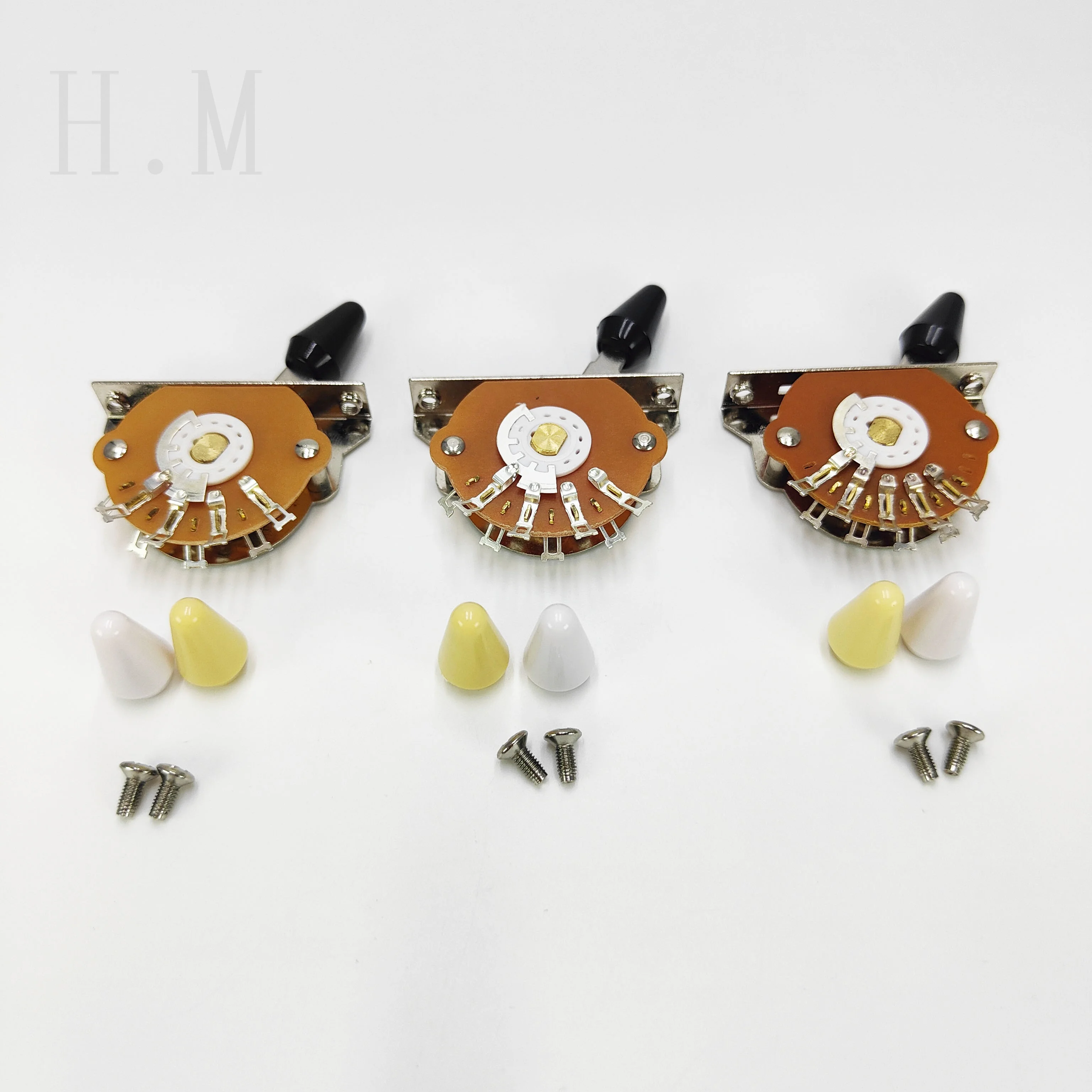 3 way 4 way 5 Way Electric Guitar Switch Metal Plastic 1pcs Tips Switch with Screws Electric Guitar Accessories